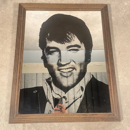 Vintage elvis presley mirror - vintage,