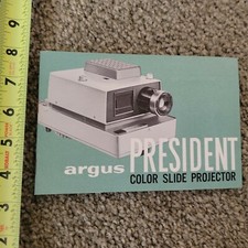 ARGUS PRESIDENT COLOR SLIDE