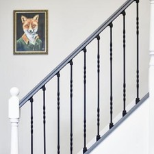 Black "Enfield" Double Twist