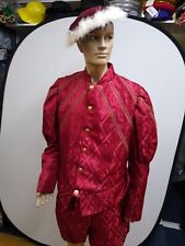 Elizabethan Man Costume Maroon