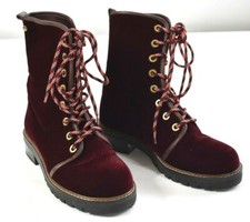 Stuart Weitzman Womens Maroon