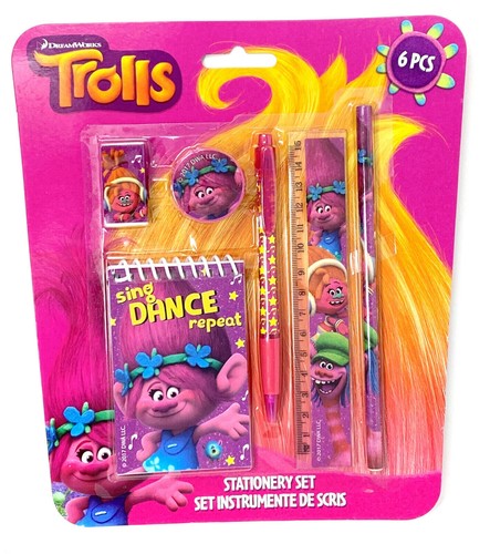 Trolls stationery set kids - trolls,
