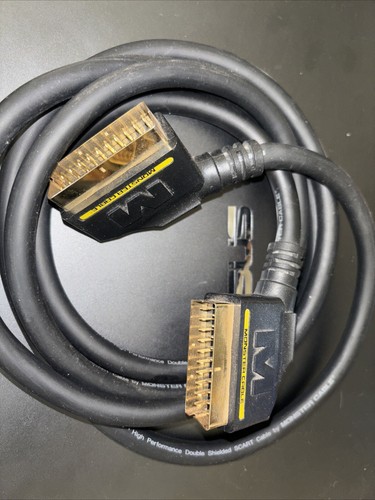 Monster gold scart lead - monster,