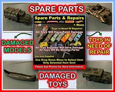 Spare Parts & Repairs: Corgi, Matchbox, Dinky, Majorette, KIDCO, Hotwheels +More