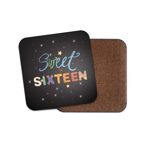 Sweet sixteen coaster cool - sixteen,