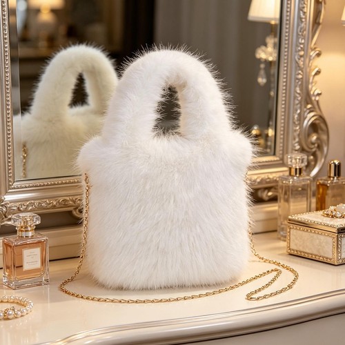 Faux fur fluffy - faux,
