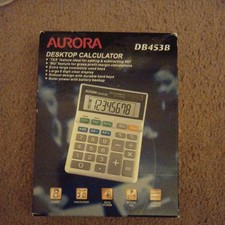 Aurora DB453B Desk Calculator 