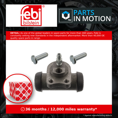 Wheel cylinder fits vauxhall - cylinder,