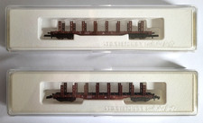 2 x Marklin 8655 Bogie Stake Wagons