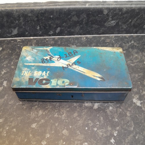 Rare 1950s dc10 tin - rare,