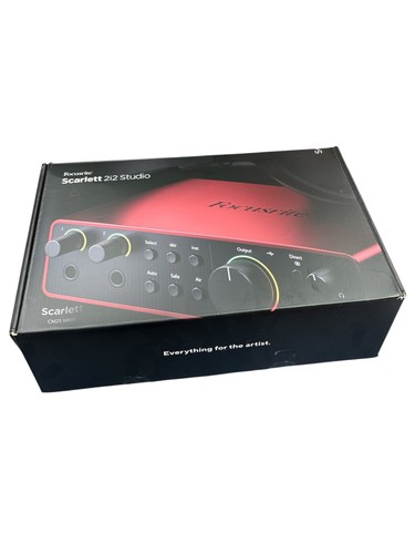 Focusrite scarlett 2i2 4th - scarlett, (4th