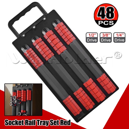 Socket rail tray - rail, 3/8"