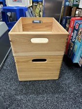 Wooden Storage Boxes Crates