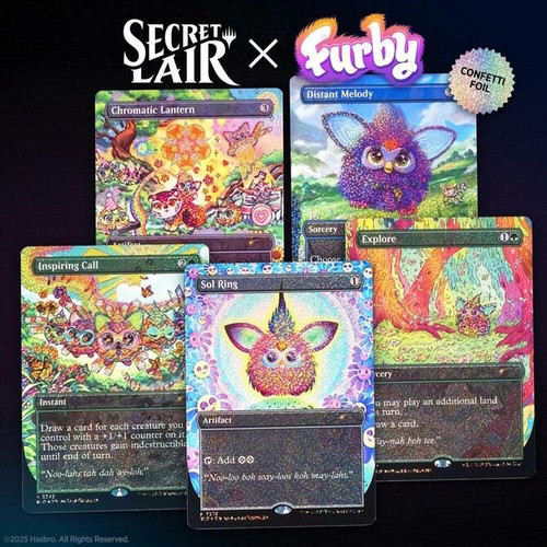 Secret lair furby doo ay - lair, doo-ay