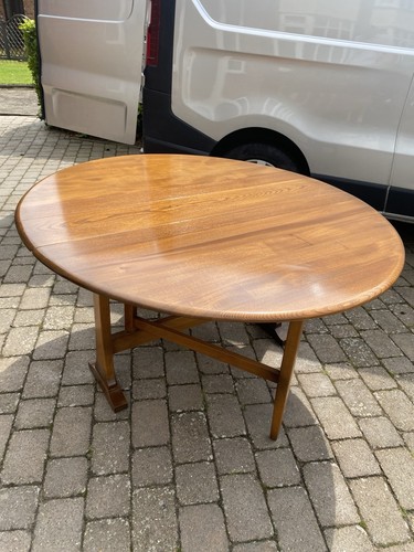 Ercol slimline drop leaf table - drop,