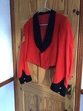 Army Mess Dress Jacket And Waist Coat Size 36” Chest Used