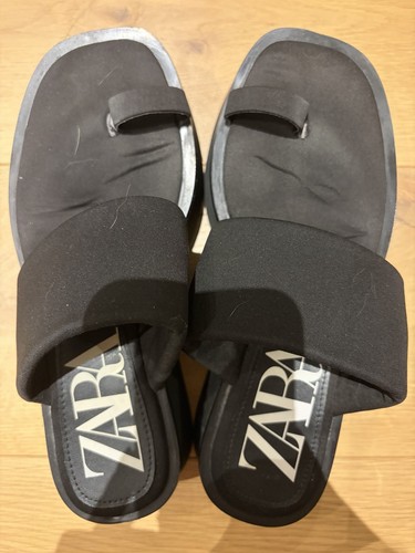 Zara black platform - black,