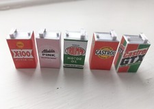 5x large oil cans suitable for