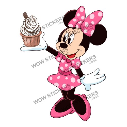 Ice cream van character - cream,