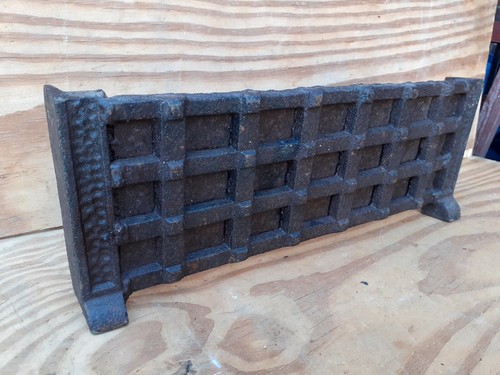 Vintage old antique fire - old, iron