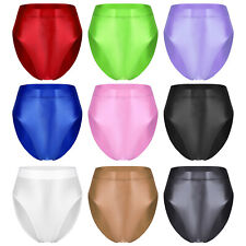 Womens Knickers Sports Briefs Activewear Panty Nightwear Costume Underwear Oily