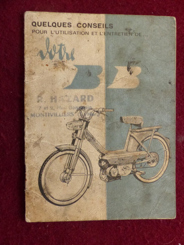 Motorcycle booklet your - booklet:, bb