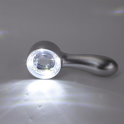 Dermatoscope with 4 led - with,