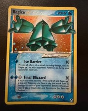 Pokemon Card-Regice-Gold