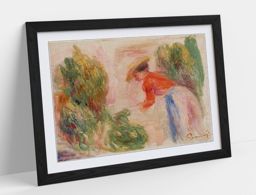 Woman gathering flowers - gathering,