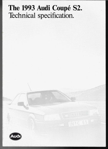 Audi coupe specifications - coupe, s2