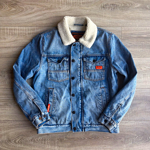 Superdry men blue denim - blue,