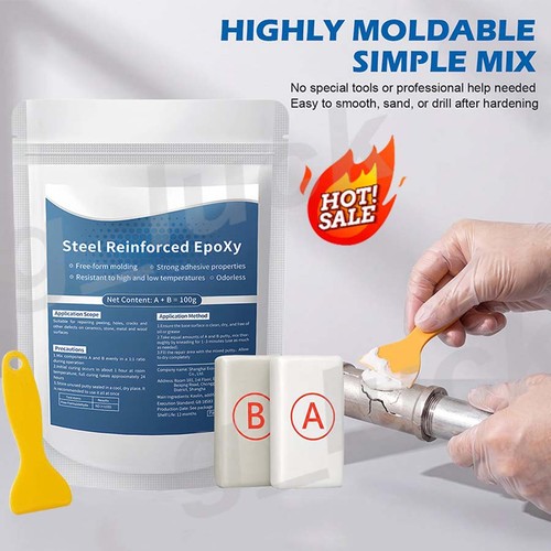 Steel reinforced epoxy - steel,