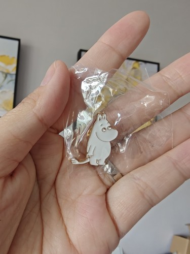 Moomin pin badge new - moomin,