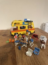 VINTAGE 1977 PLAYMOBIL 4+ - 3148 - CAMPER VAN SET