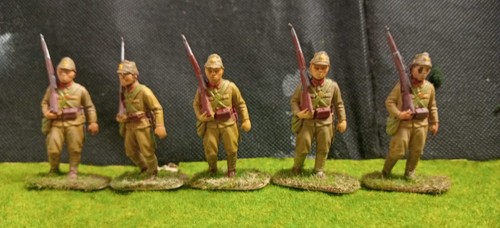 Painted airfix 54mm ww2 - painted,