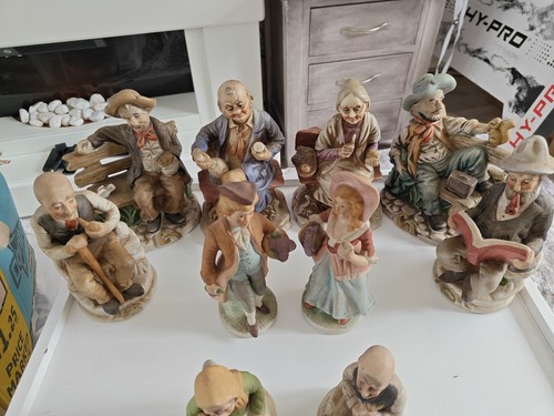 Vtg figures rayware - figures, in