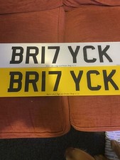 cherished number plates on