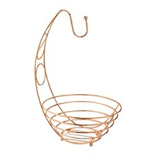 FRUIT BASKET STAINLESS STEEL SILVER CHROME PLATED FRUIT AND VEG BASKET BOWL