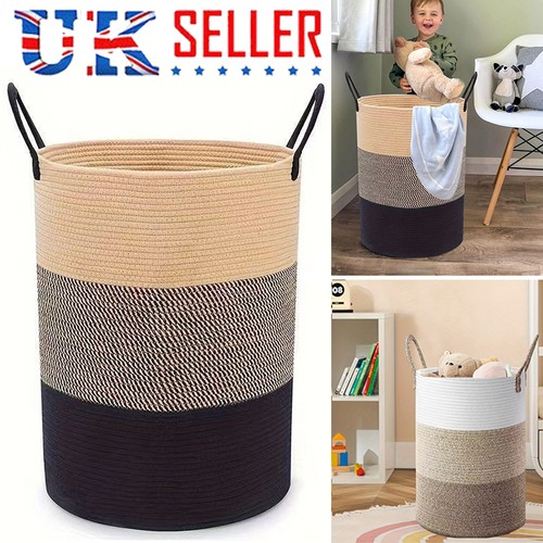58l cotton rope basket large - basket,