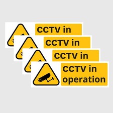4 x CCTV In Operation