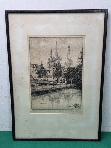 Framed vintage lichfield - framed,