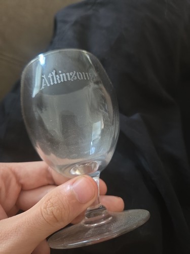 Atkinsons brewery beer glass - beer,