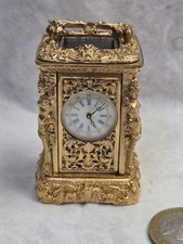 Bronze miniature carriage