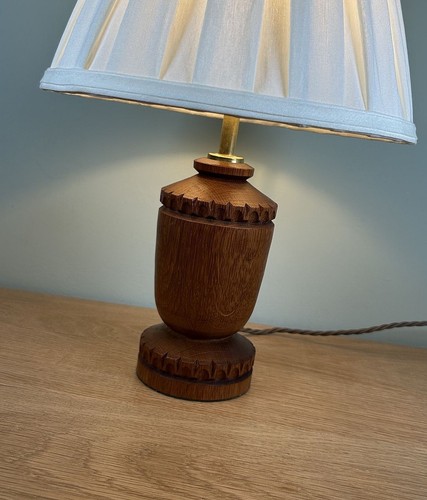 Vintage turned solid oak - vintage,