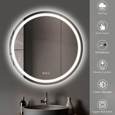 Round Bathroom Mirror LED