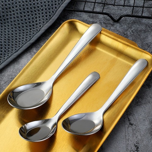 Stainless steel flat - flat, spoon