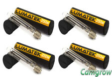  6 x 250W Lumatek High-Par Dual Spectrum Hps Hydroponic Grow Lamp/Bulbs