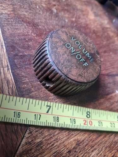Vintage bakelite volume off - vintage,