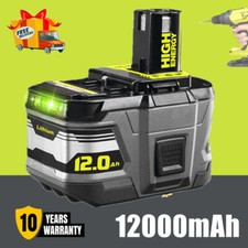 12.0Ah For Ryobi P108 ONE 18V