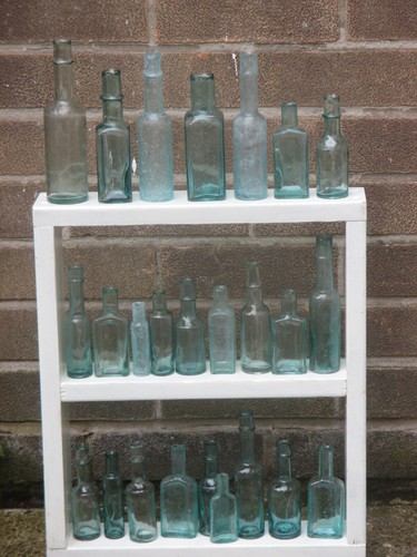 25x aqua household glass - household,